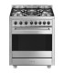 SMEG CUCINA B71GMX2 INOX (A) 70X60 VENTIFORNO TERMOVENTILATO 9 FUNZIONI PULIZIA VAPOR CLEA