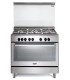 DE LONGHI CUCINA PEMX 96 SG INOX 90X60PREMIUM5GAS1TCGRIGLIE PIAT. MATCOP. IN VETROVALVOL