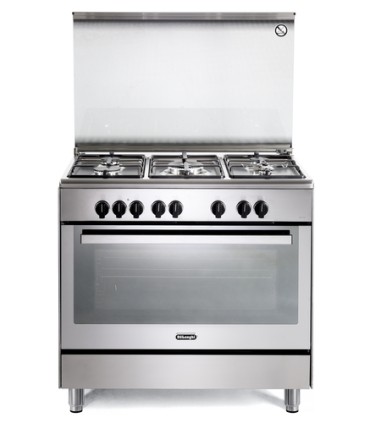 DE LONGHI CUCINA PEMX 96 SG INOX 90X60PREMIUM5GAS1TCGRIGLIE PIAT. MATCOP. IN VETROVALVOL