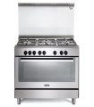 DE LONGHI CUCINA PEMX 96 SG INOX 90X60PREMIUM5GAS1TCGRIGLIE PIAT. MATCOP. IN VETROVALVOL