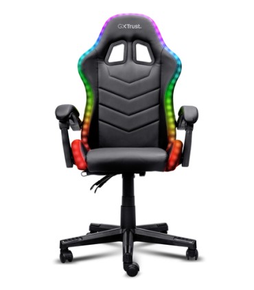 TRUST SEDIA GAMING GXT-704 RONIQ BLACK25979 - Roniq Sedia da gaming, illuminazione RGB