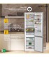 WHIRLPOOL FRIGO WHK 25404 XP8E INOX(A)MultiZone,355lt  (HxPxL)203.5x66.3x59.5cm, Doppio Total no Frost