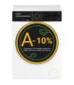 Whirlpool FRONT LOADER STD, Capacità 12kg, classe A -10%, bianco, Autodose, vapore, porta nera, Wi-Fi