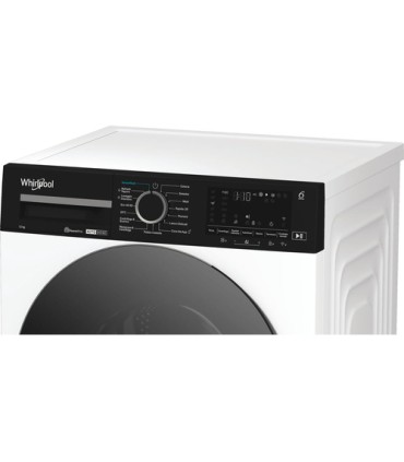 Whirlpool FRONT LOADER STD, Capacità 12kg, classe A -10%, bianco, Autodose, vapore, porta nera, Wi-Fi