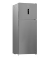 HOTPOINT FRIGO HPD24402XP4E INOX (E) 406LT  (HxPxL)185x66.5x70cm DP,TotalNoFrost,Display Touch