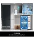 LG FRIGO GBBS726CMB INOX (C) 375lt Smart Inverter, Metal back (LxAxP)59,7x203x67,4cm, TotalNoFrost, Wifi,AIFresh