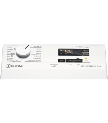 ELECTROLUX LAVAT.EW6T56A 6KG (A) SENSICARE, FLEXIDOSEInverter, 1200Giri, Woolmark, Vapore, TimeSave