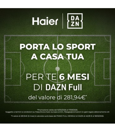HAIER LAVAT. HW90-B14367GTUIT NERA 47cm Cabinet 9KG (A-25%)1400Giri, Direct Motion, 14Programmi