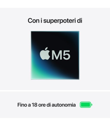 APPLE MACBOOK AIR M5 15" 24GB/1TB 2026 STARLIGHTM5 chip with 10‑core CPU and 10‑core GPU