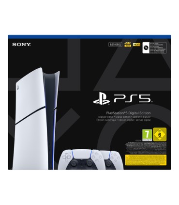 SONY PS5 SLIM DIGITAL + 2 DUAL SENSE