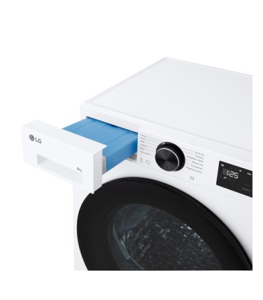 LG ASCIUGAT. RNX5008TLB 8KG (B) NEXT AI DRY, DUAL INVERTER, CONDENS. AUTOPULENTE(LxAxP)60x85x60cm,P.diCalore,TurboDry, AllergyCa