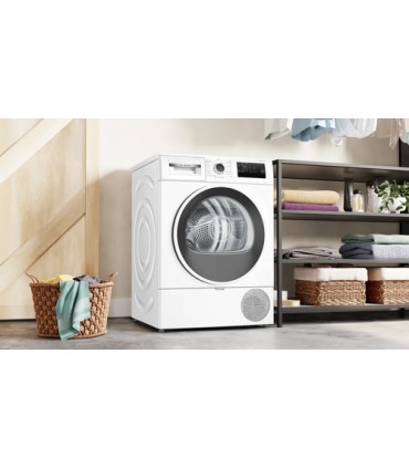 BOSCH ASCIUGAT. WTH85218II 8KG (D) EasyClean(AxLxP)84,2x59,8x61,3cm, P.di Calore, AutoDry