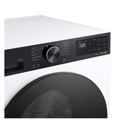 LG LAVAT. F4NX5011TKB 11Kg (A-40%) AI DDInverter, TurbWash, Vapore, Wifi, MicroplasticCare
