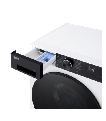 LG LAVAT. F4NX5011TKB 11Kg (A-40%) AI DDInverter, TurbWash, Vapore, Wifi, MicroplasticCare