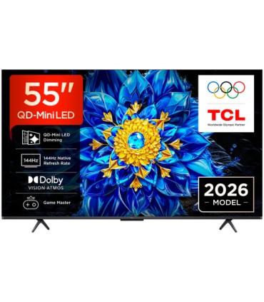 TCL LCD 55 55P8L MINI LED UHD GOOGLE TV55 144 HZ   MINiLED CASSE ONKIO 30W