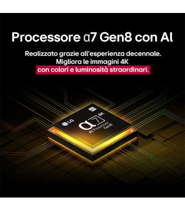 LG LCD 43NANO81A6A UHD HDR SMART43 UHD NANO CELL PROC. A7 GEN8 SMART WEBOS