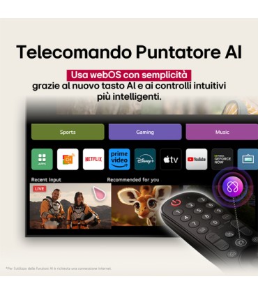 LG LCD 43NANO81A6A UHD HDR SMART43 UHD NANO CELL PROC. A7 GEN8 SMART WEBOS