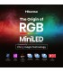 HISENSE LCD 65UR9S  RGB MINILED  65 RGB MINI LED 180Hz  4000 nit