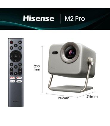HISENSE  VIDEOP. LASER M2PRO65-200", UHD, 1200ANSI LUMENS, SMART