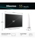 HISENSE LCD 32S5Q QLED DECO' BIANCO  32 QLED FHD SMART T2S2 HOTEL MODE