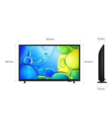 SAMSUNG LCD UE 32F6000FUXZT FULL SMARTFHD SMART DVB-T2C 2 HDMI 1 USB