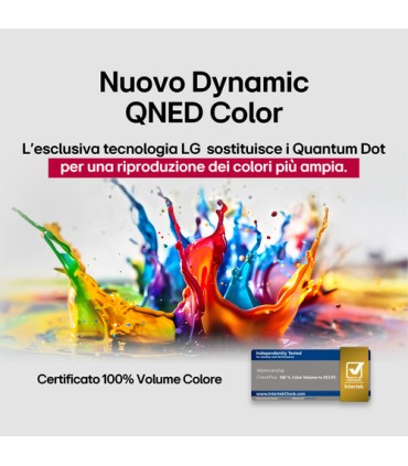 LG LCD 55QNED80A6A SMART55 QNED Processore a7 Gen8 con AI-telec. puntatore
