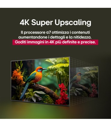 LG LCD 55QNED80A6A SMART55 QNED Processore a7 Gen8 con AI-telec. puntatore