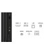 TCL LCD 85 T69C UHD QLED  85 UHD  QLED  GOOGLE TV DOLBY VISON-ATMOS