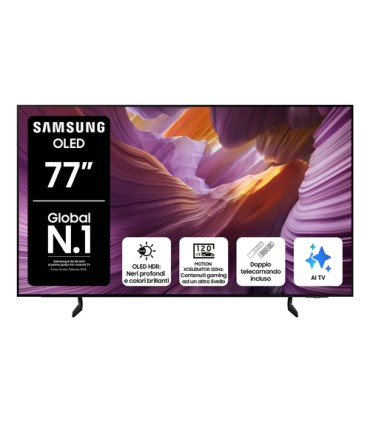 SAMSUNG  OLED  QE77S85FAEXZT77 PROCESSORE NQ4 AI GEN3 -