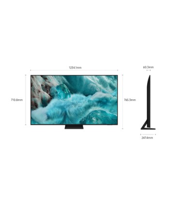 SAMSUNG LCD QE 55Q7F5AUXZT55" QLED QUANTUM PROCESSORE Q4 AI