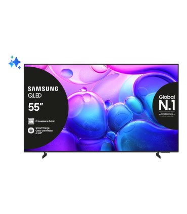SAMSUNG LCD QE 55Q6FAAUXZT55" QLED QUANTUM PROCESSORE Q4 AI
