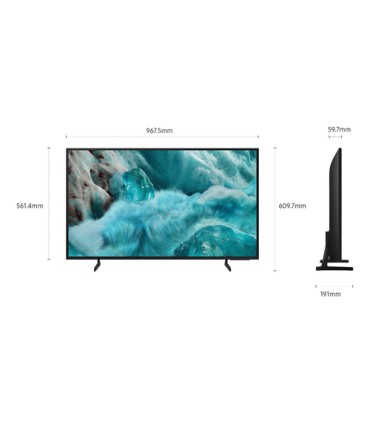SAMSUNG LCD QE 43Q7FAAUXZT43" QLED QUANTUM PROCESSORE Q4 AI