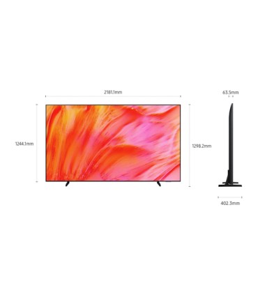 SAMSUNG LCD UE 98U9000H98  PROCES.NQ4 AI GEN2 - SLIM LOOK