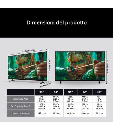 SONY LCD KD K65S25M2 BRAVIA 2     GOOGLE TV PROCESSORE X1 MOTIONFLOW XR 240HZ