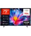 TCL LCD 75 P6L UHD GOOGLE TV75 DVB-T2 S2 HDR UHD GOOGLE TV