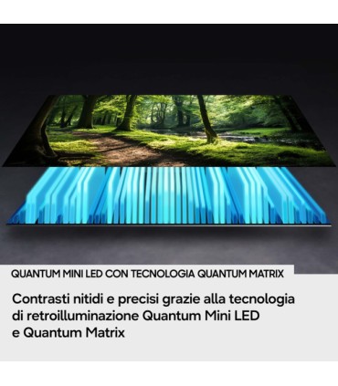 SAMSUNG LCD QE 50QN70HAUXZT50 QLED MINI LED-50Hz - AIRSLIM DESIGN