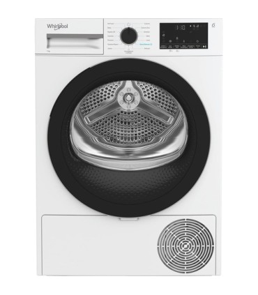 WHIRLPOOL ASCIUGAT. C WD R47M WBS IT 7KG 47cm cabinet (C) BIANCA OBLÒ NEROPOMPA DI CALORE,6°SENSO,IRONTOUCH,13PROGRAMMI