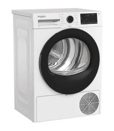 WHIRLPOOL ASCIUGAT. C WD R47M WBS IT 7KG 47cm cabinet (C) BIANCA OBLÒ NEROPOMPA DI CALORE,6°SENSO,IRONTOUCH,13PROGRAMMI