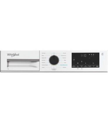 WHIRLPOOL ASCIUGAT. C WD R47M WBS IT 7KG 47cm cabinet (C) BIANCA OBLÒ NEROPOMPA DI CALORE,6°SENSO,IRONTOUCH,13PROGRAMMI