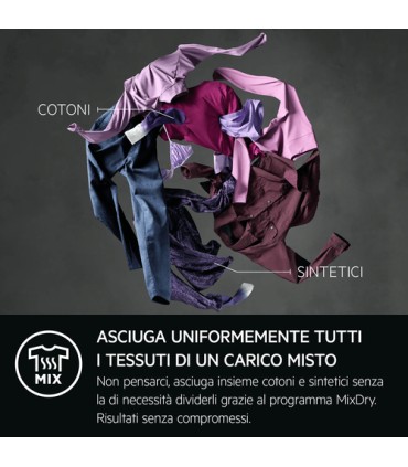 AEG ASCIUGAT. TR7HE1C9 9KG (C) INVERTERP.diCalore, SensiDry, PreciseDry, Filtro EasyClean