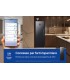 SAMSUNG CONG.VERT.RZ70H32HDTEF METAL BLACK (D) 323LT AI COOL, PORTA REVERS., TWIST ICEMAKER(AxLxP)186X59,5X69,4cm, TotalNoFrost,