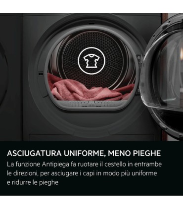 AEG ASCIUGAT. TR7HG18C 8KG (C) INVERTERP.diCalore, SensiDry, PreciseDry, Filtro EasyClean