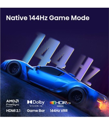 HISENSE LCD 100E7S PRO100 UHD QLED  144HZ SMART DOLBY VISION-ATMOS