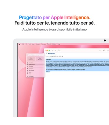 Apple iMac 24"Retina Display 4,5K, Chip M4 con CPU 8‑core, GPU 8‑core, 16GB, 256GB SSD, Rosa