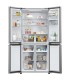 Haier HCR3818EWMM Libera installazione 463 L Platino, Acciaio inox