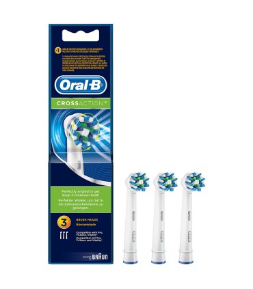 Ricambio spazzolino elettrico Oral B EB50 3 Cross Action Nero