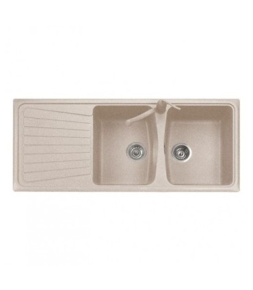 Franke Lavello Inox SRX 621 3 1/2 WWK Gocciolatoio a destra 2 Vasche + Scolapiatti 116 cm 
