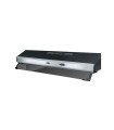 Smeg KSEC91XE2 cappa aspirante 285 m³/h Incassato Acciaio inossidabile D [Classe di efficienza energ