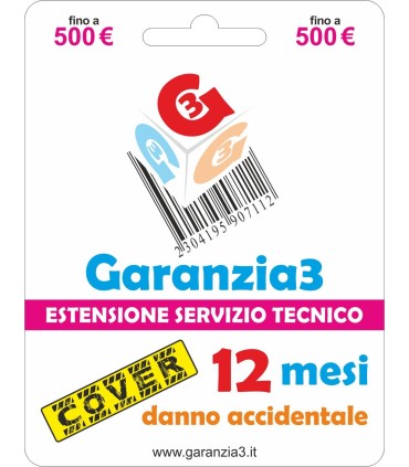 Garanzia 3 cover 500 massimale 