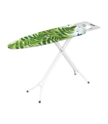 Asse da Stiro Legno 101 x 49 cm Ripiegabile Alluminio, Cotone, Poliestere